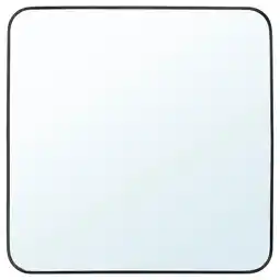 IKEA Lindbyn spegel, svart, 60x60 cm erbjuda