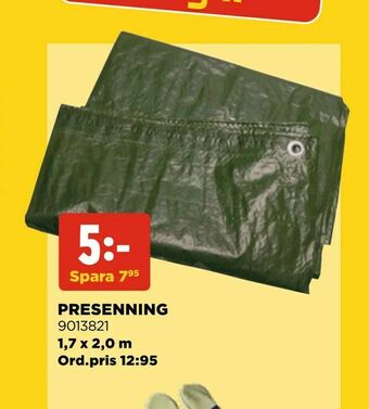 Jem&Fix Presenning erbjuda