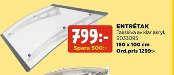 Jem&Fix Entrétak erbjuda