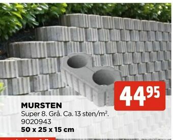 Jem&Fix Mursten erbjuda