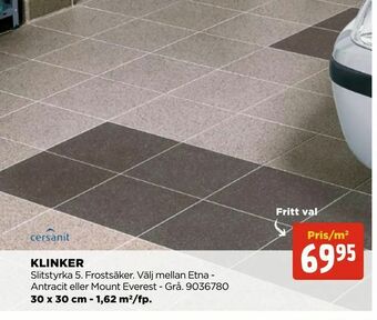 Jem&Fix Klinker erbjuda