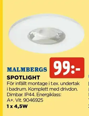 Jem&Fix Spotlight erbjuda