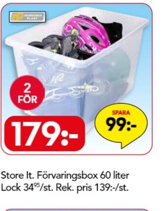 Bo Ohlsson Store It. Förvaringsbox 60 liter erbjuda