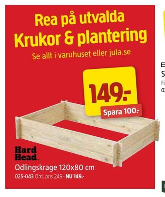 Jula Odlingskrage 120x80 cm erbjuda