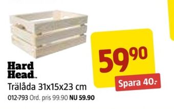 Jula Hard head trädgårdslåda erbjuda