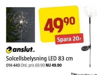 Jula Anslut solcellslampor erbjuda