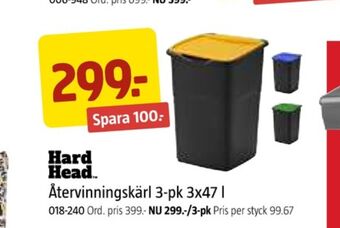 Jula Hard head källsorteringssats erbjuda
