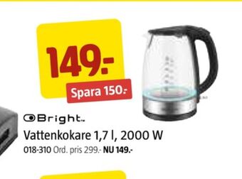 Jula Bright lightning vattenkokare erbjuda