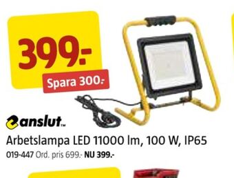 Jula Anslut arbetslampor erbjuda