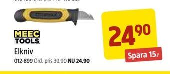 Jula Meec tools knivar erbjuda