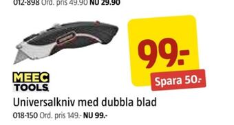 Jula Meec tools knivar erbjuda