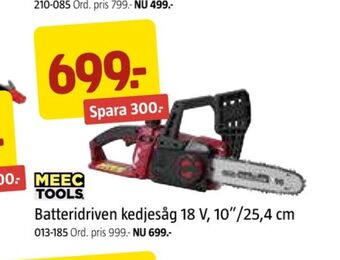 Jula Meec tools kedjesåg erbjuda