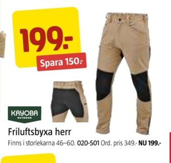 Jula Kayoba fritidsbyxor erbjuda