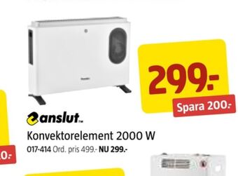 Jula Anslut konvektorelement erbjuda