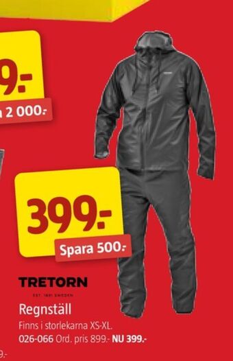 Tretorn regnställ