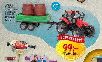 Leklust Traktor erbjuda