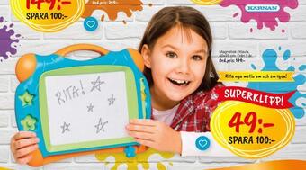 Leklust Magnetisk rittavla erbjuda