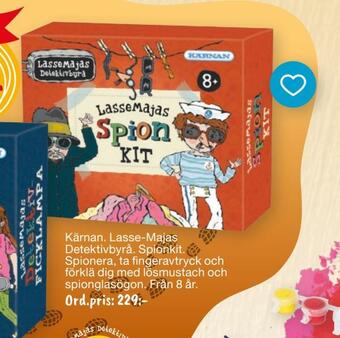 Leklust Kärnan. lasse-majas detektivbyrå. erbjuda