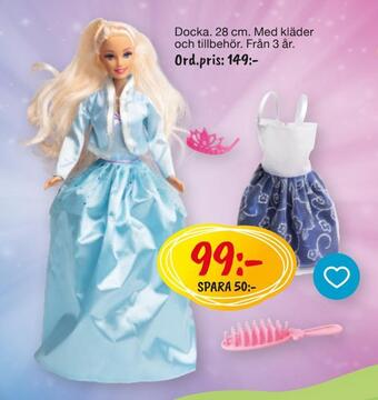Leklust Docka erbjuda