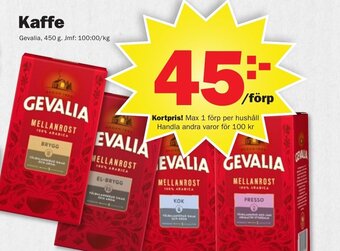 Pekås Kaffe erbjuda