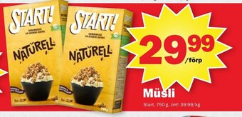Pekås Müsli erbjuda