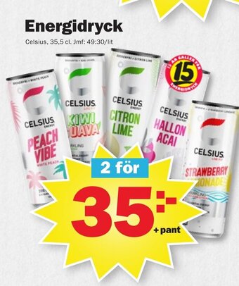 Pekås Energidryck erbjuda