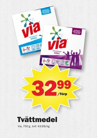Pekås Tvättmedel erbjuda