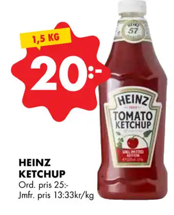 Heinz Ketchup 1,5kg