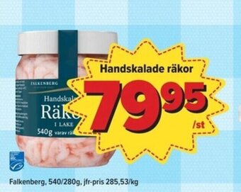 Östenssons Handskalade räkor erbjuda