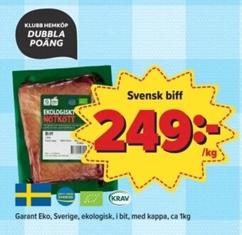 Östenssons Svensk biff erbjuda