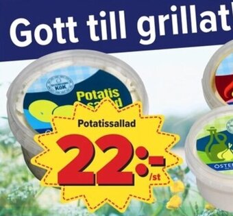 Östenssons Potatissallad erbjuda