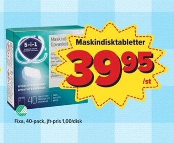 Östenssons Maskindisktabletter erbjuda