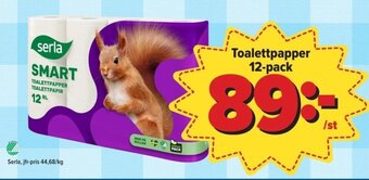 Östenssons Toalettpapper 12-pack erbjuda