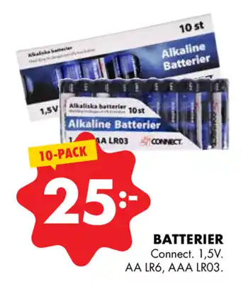 ÖoB Connect Batterier 10-pack erbjuda