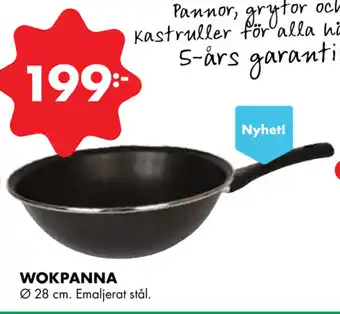 ÖoB Wokpanna Ø 28cm erbjuda