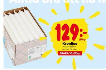 City Gross Kronljus erbjuda