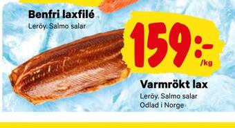 City Gross Varmrökt lax erbjuda