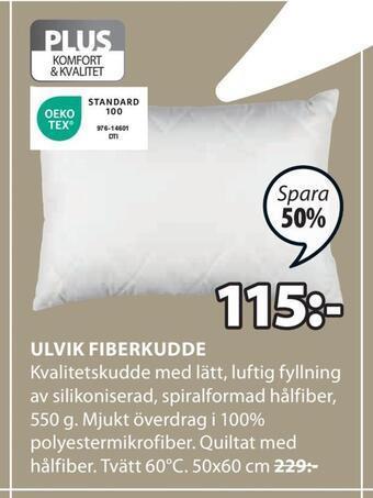 JYSK Ulvik fiberkudde erbjuda