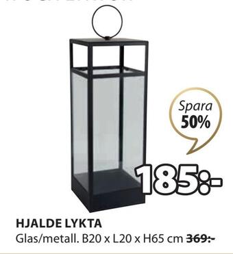 JYSK Hjalde lykta erbjuda