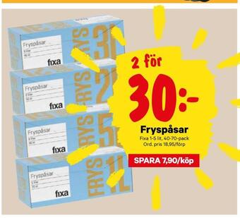 City Gross Fryspåsar erbjuda