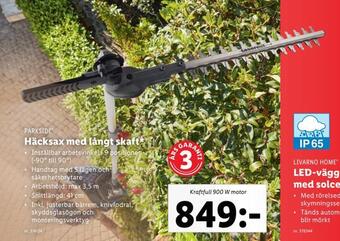 Häcksax med långt skaft
