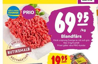 City Gross Blandfärs erbjuda