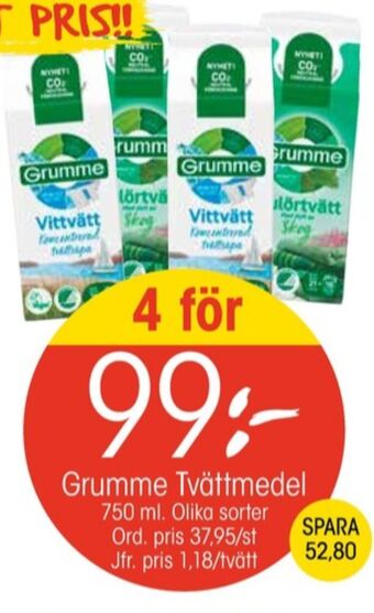 EKO Grumme tvättmedel flytande erbjuda