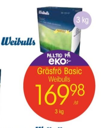 EKO Weibull gräsfrö erbjuda