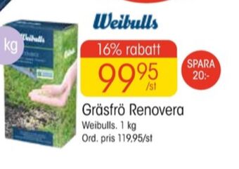 EKO Weibull gräsfrö erbjuda
