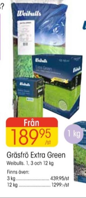 EKO Weibull gräsfrö erbjuda