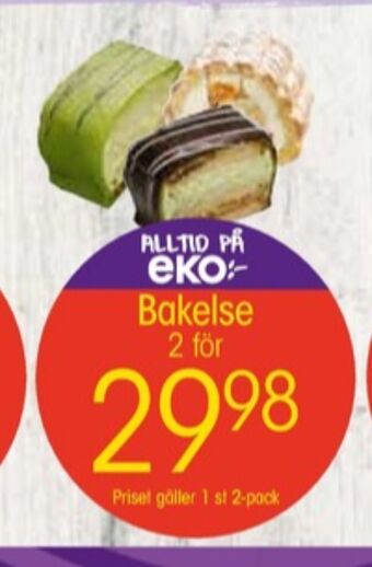 EKO Eko butiksbakat kaffebröd erbjuda
