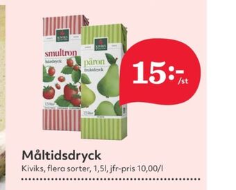 Hemköp Kivik fruktdryck erbjuda