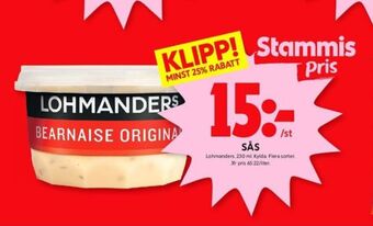ICA Kvantum Lohmanders såser erbjuda