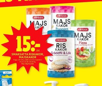 ICA Kvantum Friggs majskakor erbjuda